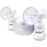 Philips AVENT BPA Free Twin Electric Breast Pump, White